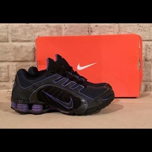 Women's Nike Shox black and purple 💪🏼